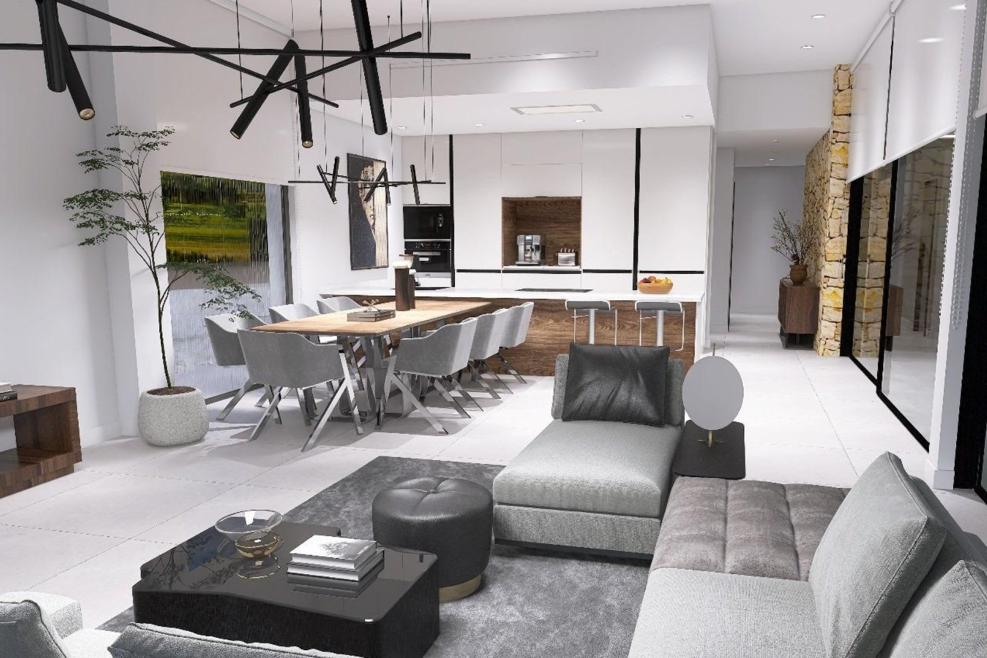 Nouvelle construction - Villa jumelée -
Aspe