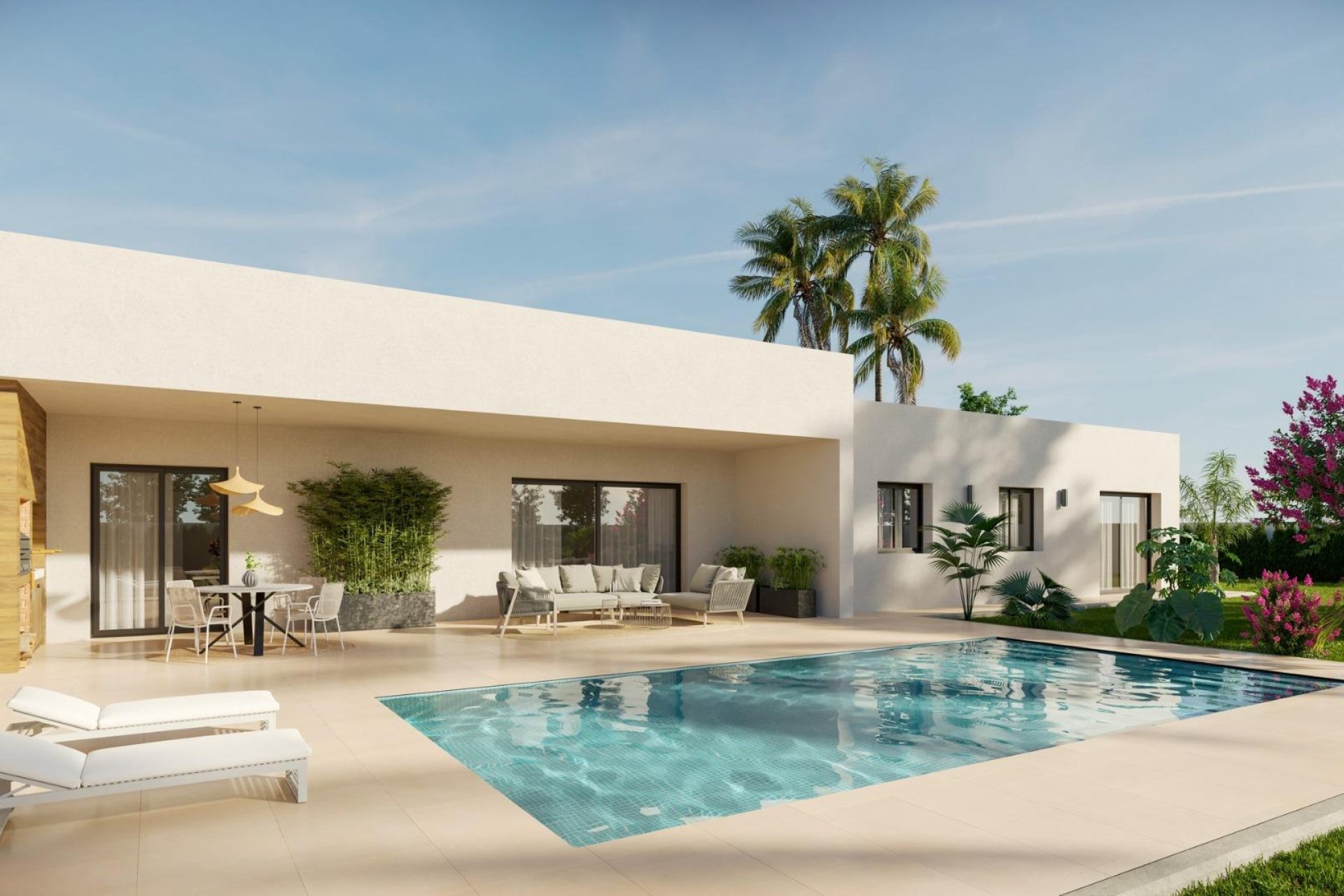 Nouvelle construction - Villa jumelée -
Aspe