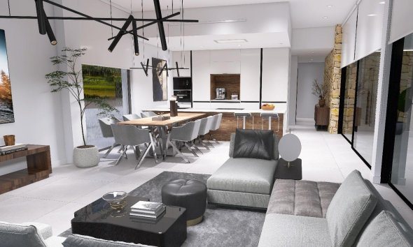 Nouvelle construction - Villa jumelée -
Aspe