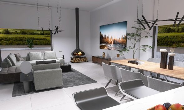 Nouvelle construction - Villa jumelée -
Aspe